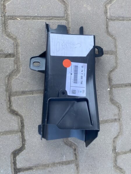 Ingresso nel paraurti canale dell'aria per i dischi destro BMW f10 f11