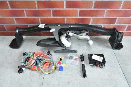 Gancio traino elettrico modulo cablaggio installazione BMW X1 U11 11088km