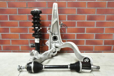 nodo sterzante sinistro davanti anteriore semiasse sinistro ammortizzatore BMW 5 G60 G61 7596km