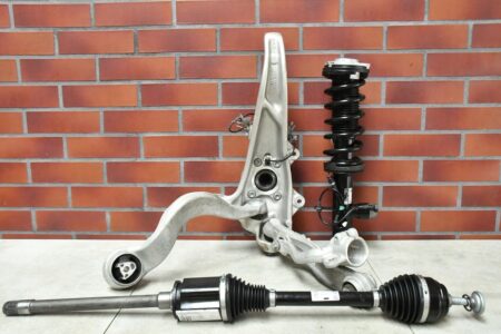 nodo sterzante anteriore destro semiasse anteriore destro ammortizzatore BMW 5 G60 G61 7596km