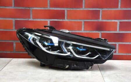 FARO DESTRO LASER BMW 8 G14 G15 G16 M8 F91 F92 F93 BLACK SHADOW NERA