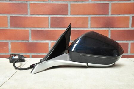 Specchietto lato sinistro BMW 5 G60 G61 camera triangolo satina