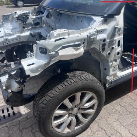 LONGHERONE E FIANCHETTO SINISTRO RANGE ROVER EVOQUE L538 2011-2018 -133-